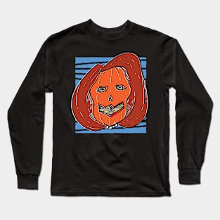 Nancy Pelosi Comedy Halloween Pumpkin Long Sleeve T-Shirt